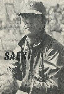 1975 Broder Blank Back (JA5) (unlicensed) #NNO Kazushi Saeki Front