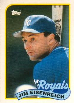 1989 Topps Traded #28T Jim Eisenreich Front
