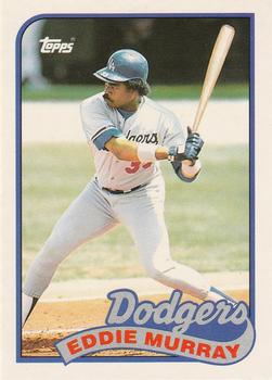 1989 Topps Traded #87T Eddie Murray Front