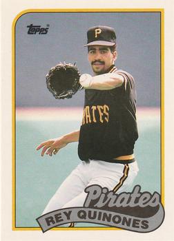1989 Topps Traded #98T Rey Quinones Front