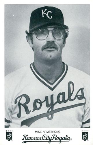 1982 Kansas City Royals Photocards #NNO Mike Armstrong Front