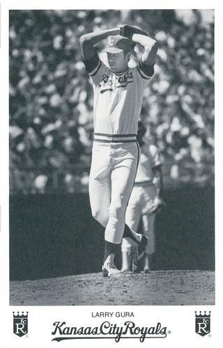 1982 Kansas City Royals Photocards #NNO Larry Gura Front