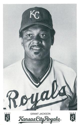1982 Kansas City Royals Photocards #NNO Grant Jackson Front