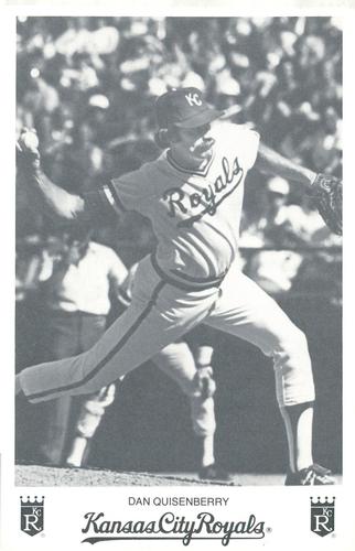 1982 Kansas City Royals Photocards #NNO Dan Quisenberry Front