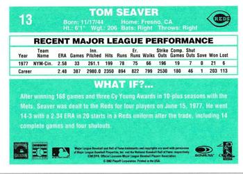 2002 Donruss Originals - What If 1978 #13 Tom Seaver Back