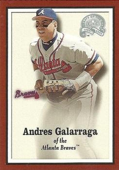 2001 Sports Cards Magazine 2000 Fleer Greats of the Game #10 Andres Galarraga Front