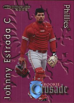 2002 Donruss The Rookies - Crusade #RC-7 Johnny Estrada  Front