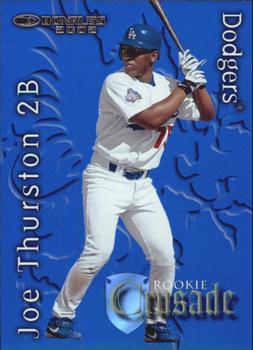 2002 Donruss The Rookies - Crusade #RC-23 Joe Thurston  Front