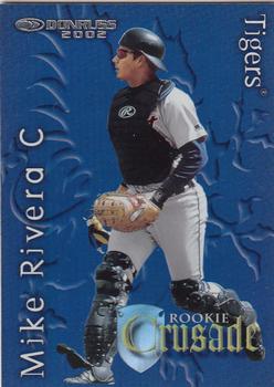 2002 Donruss The Rookies - Crusade #RC-47 Mike Rivera  Front