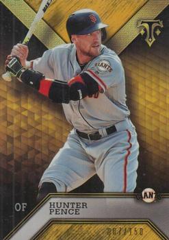 2016 Topps Triple Threads - Amber #73 Hunter Pence Front