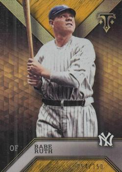 2016 Topps Triple Threads - Amber #99 Babe Ruth Front