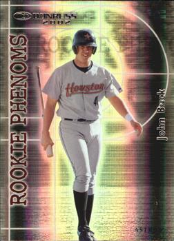 2002 Donruss The Rookies - Rookie Phenoms #RP-7 John Buck  Front