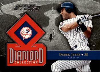 2002 Donruss Studio - Diamond Collection #DC-4 Derek Jeter  Front