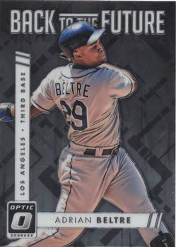 2016 Donruss Optic - Back to the Future #BF1 Adrian Beltre Front
