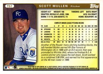 1999 Topps Traded and Rookies #T57 Scott Mullen Back