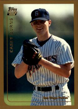 1999 Topps Traded and Rookies #T74 Casey Burns Front