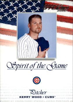 2002 Donruss Studio - Spirit of the Game #SG-48 Kerry Wood  Front