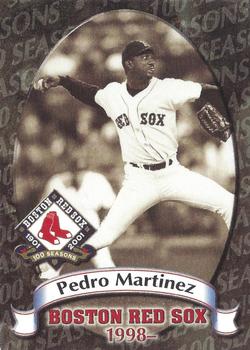 2001 Aramark Boston Red Sox 100th Anniversary #16 Pedro Martinez Front