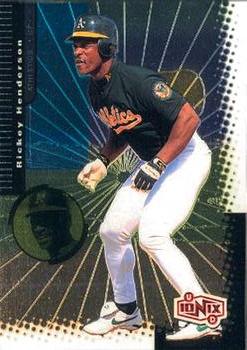 1999 UD Ionix #45 Rickey Henderson Front