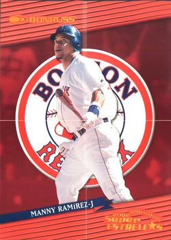 2002 Donruss Super Estrellas - Posters De Jugadores #NNO Manny Ramirez  Front