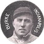 1909-11 Colgan's Chips Stars of the Diamond (E254) #NNO Jimmy Burke Front
