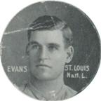 1909-11 Colgan's Chips Stars of the Diamond (E254) #NNO Steve Evans Front