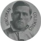 1909-11 Colgan's Chips Stars of the Diamond (E254) #NNO Bill Hinchman Front