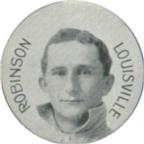 1909-11 Colgan's Chips Stars of the Diamond (E254) #NNO Rabbit Robinson Front