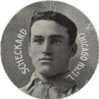 1909-11 Colgan's Chips Stars of the Diamond (E254) #NNO Jimmy Sheckard Front