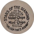 1909-11 Colgan's Chips Stars of the Diamond (E254) #NNO Honus Wagner Back