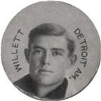 1909-11 Colgan's Chips Stars of the Diamond (E254) #NNO Ed Willett Front