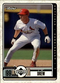 1999 Upper Deck Retro #70 J.D. Drew Front