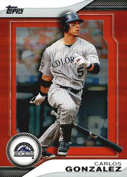 2011 Topps - Target Hanger Pack Exclusives #THP12 Carlos Gonzalez Front