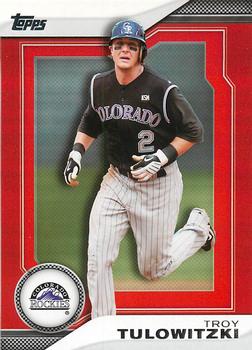 2011 Topps - Target Hanger Pack Exclusives #THP24 Troy Tulowitzki Front