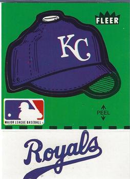 1981 Fleer Baseball Stickers #NNO Kansas City Royals Cap Front