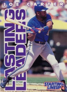 1996 Kenner Starting Lineup Cards Extended Series #530395 Joe Carter Front