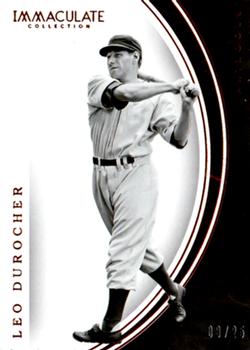 2016 Panini Immaculate Collection - Red #11 Leo Durocher Front