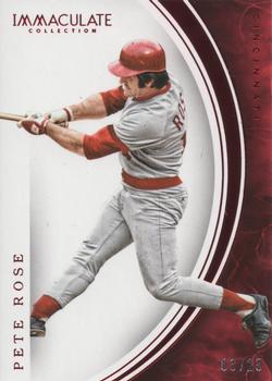 2016 Panini Immaculate Collection - Red #68 Pete Rose Front