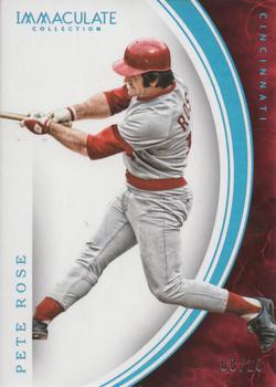 2016 Panini Immaculate Collection - Blue #68 Pete Rose Front
