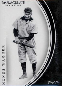 2016 Panini Immaculate Collection - Black #8 Honus Wagner Front
