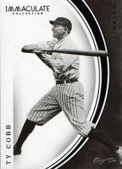 2016 Panini Immaculate Collection - Black #22 Ty Cobb Front