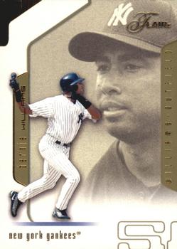 2002 Flair - Collection #25 Bernie Williams  Front