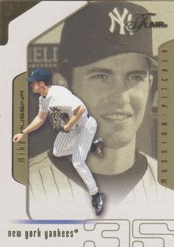 2002 Flair - Collection #61 Mike Mussina  Front