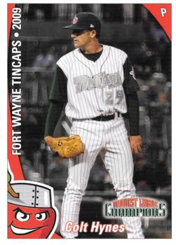 2009 Grandstand Fort Wayne TinCaps Midwest League Champions #NNO Colt Hynes Front