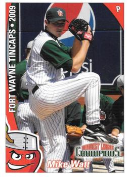 2009 Grandstand Fort Wayne TinCaps Midwest League Champions #NNO Mike Watt Front