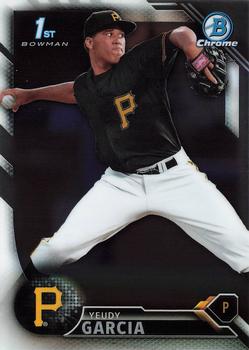 2016 Bowman Chrome - Prospects #BCP156 Yeudy Garcia Front