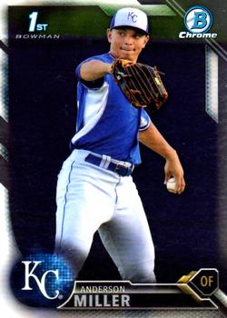2016 Bowman Chrome - Prospects #BCP184 Anderson Miller Front
