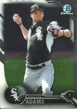 2016 Bowman Chrome - Prospects #BCP190 Spencer Adams Front