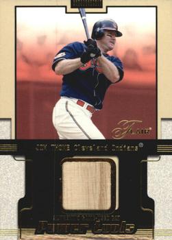 2002 Flair - Power Tools Bats Gold #NNO Jim Thome  Front