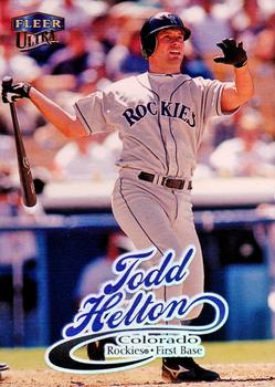1999 Ultra #34 Todd Helton Front